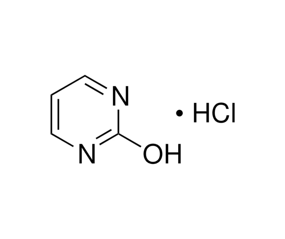 image de la molécule 2-Hydroxypyrimidine hydrochloride