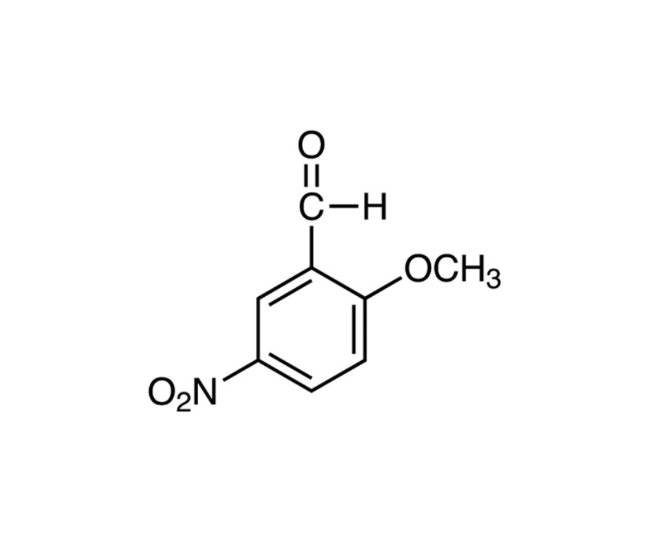 image de la molécule 2-Methoxy-5-nitrobenzaldehyde