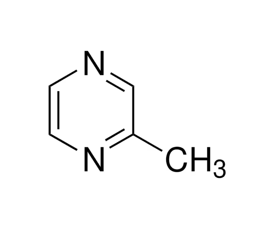 image de la molécule 2-Methylpyrazine