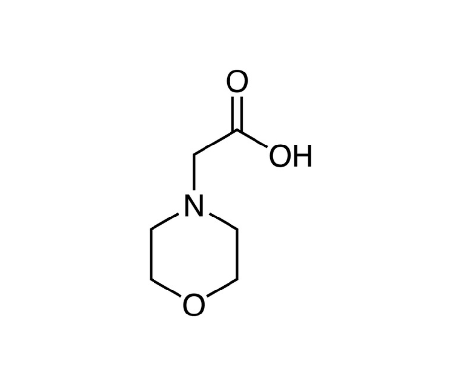 image de la molécule 2-Morpholinoacetic Acid