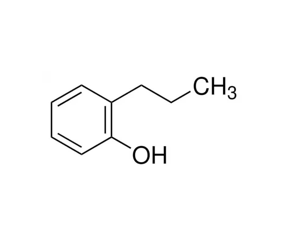 image de la molécule 2-Propylphenol
