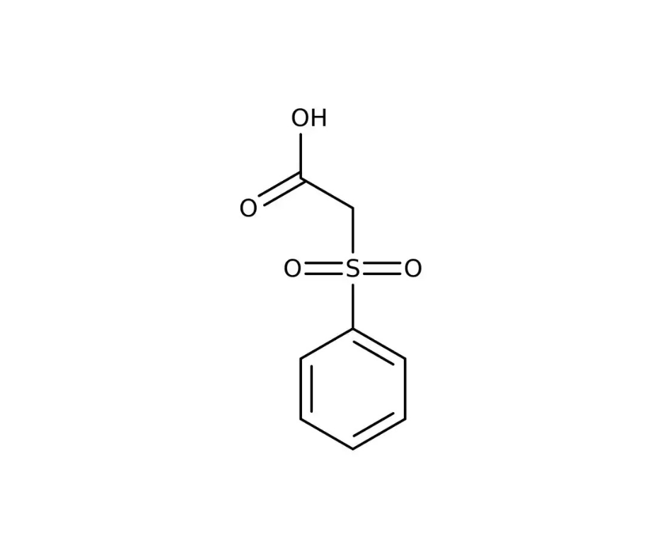 image de la molécule 2-(benzenesulfonyl)acetic acid