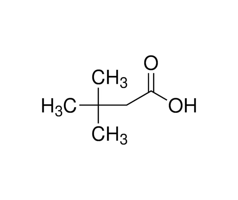 image de la molécule 3,3-Dimethylbutyric acid