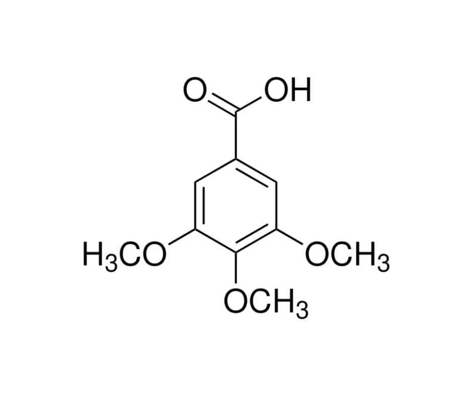 image de la molécule 3,4,5-Trimethoxybenzoic acid