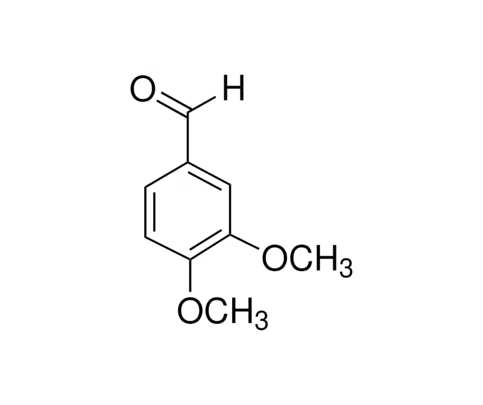 image de la molécule 3,4-Dimethoxybenzaldehyde