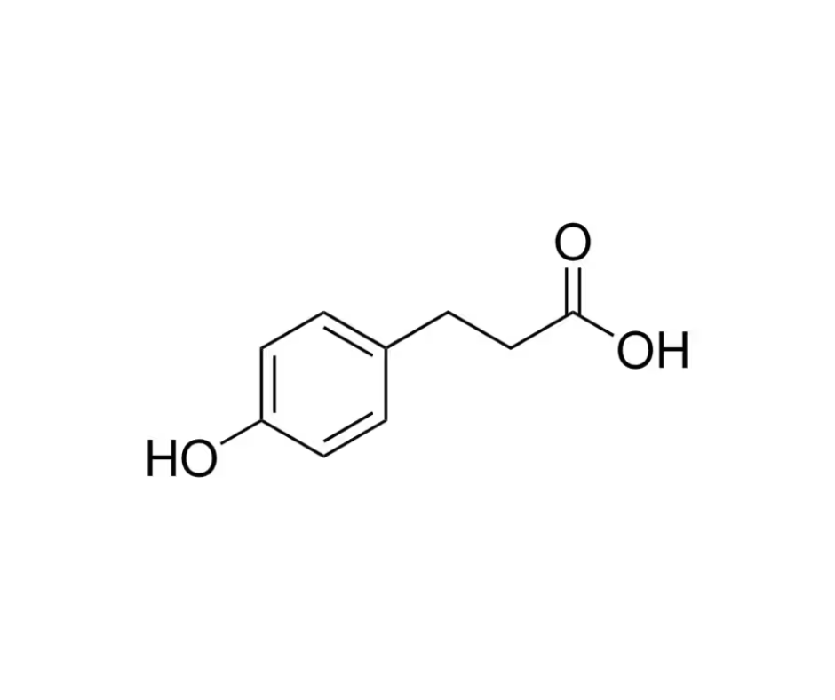 image de la molécule 3-(4-Hydroxyphenyl)propionic acid