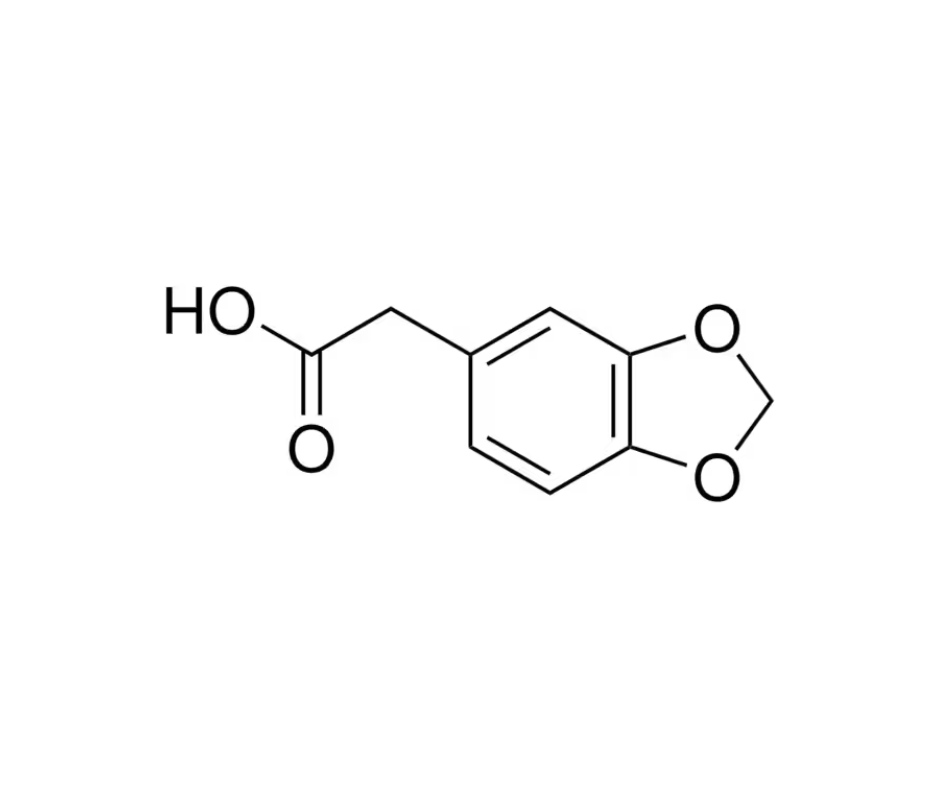 image de la molécule 3,4-(Methylenedioxy)phenylacetic acid