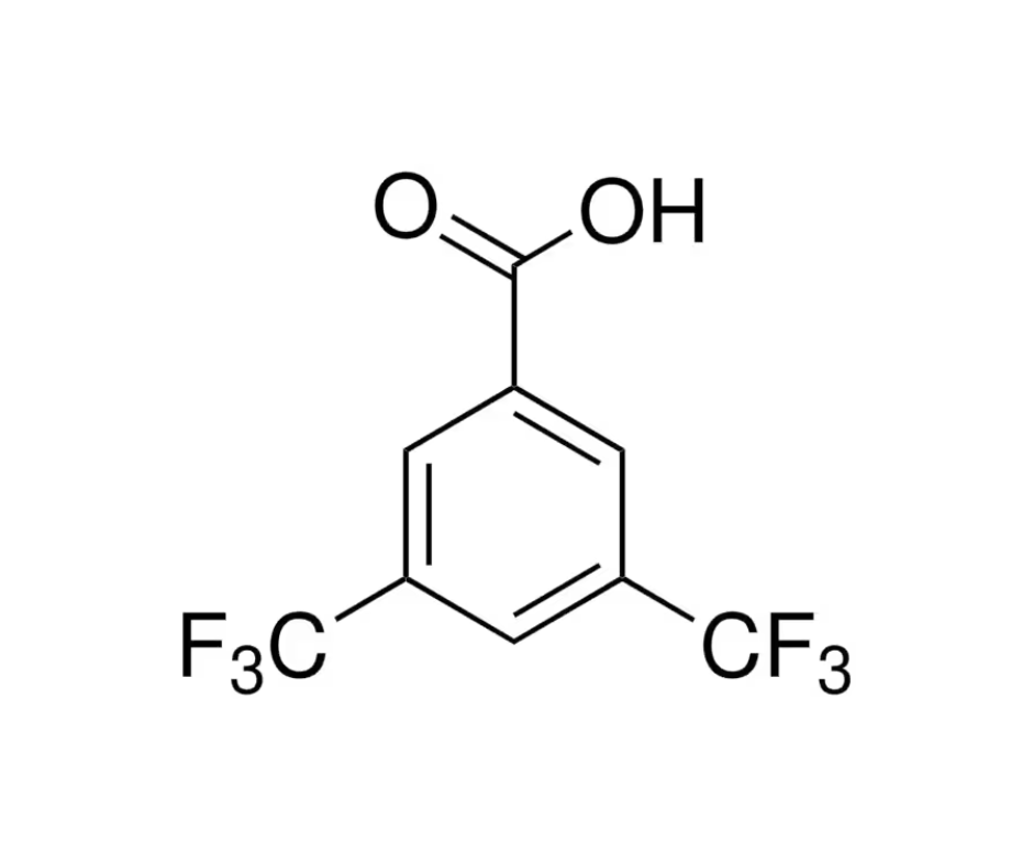 image de la molécule 3,5-Bis(trifluoromethyl)benzoic acid