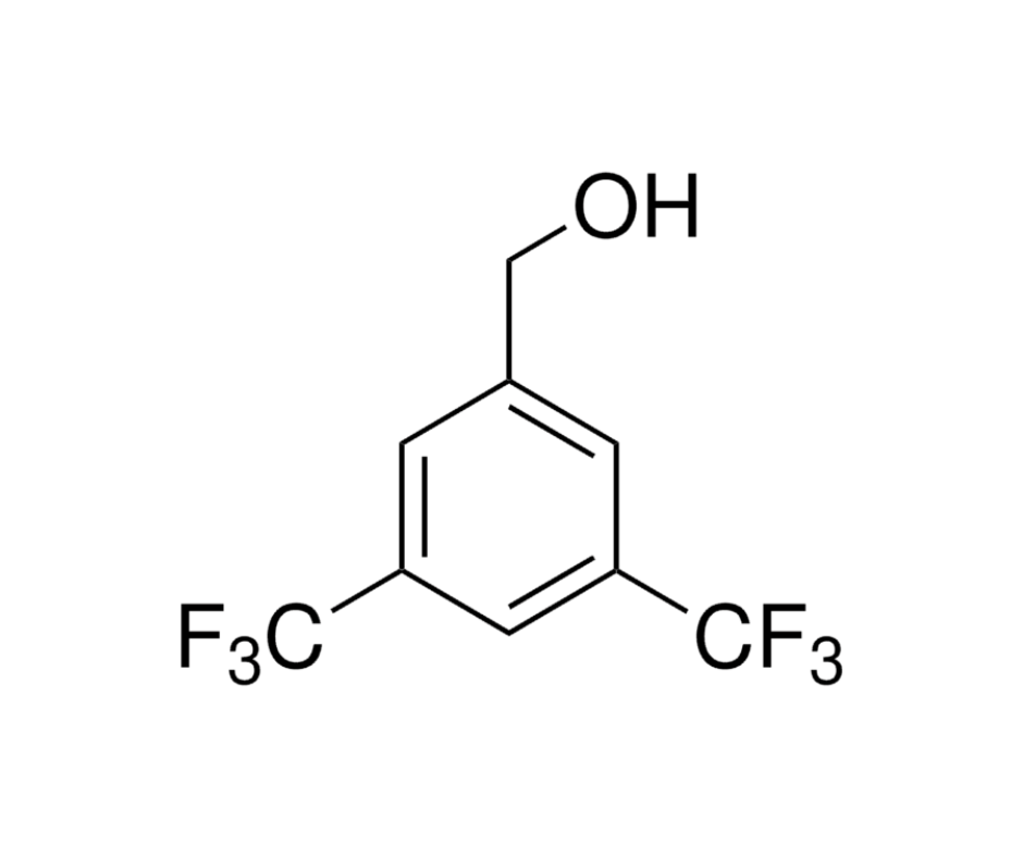 image de la molécule 3,5-Bis(trifluoromethyl)benzyl alcohol