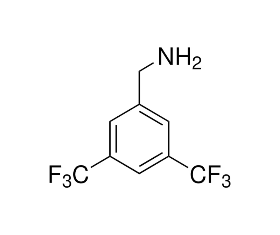 image de la molécule 3,5-Bis(trifluoromethyl)benzylamine