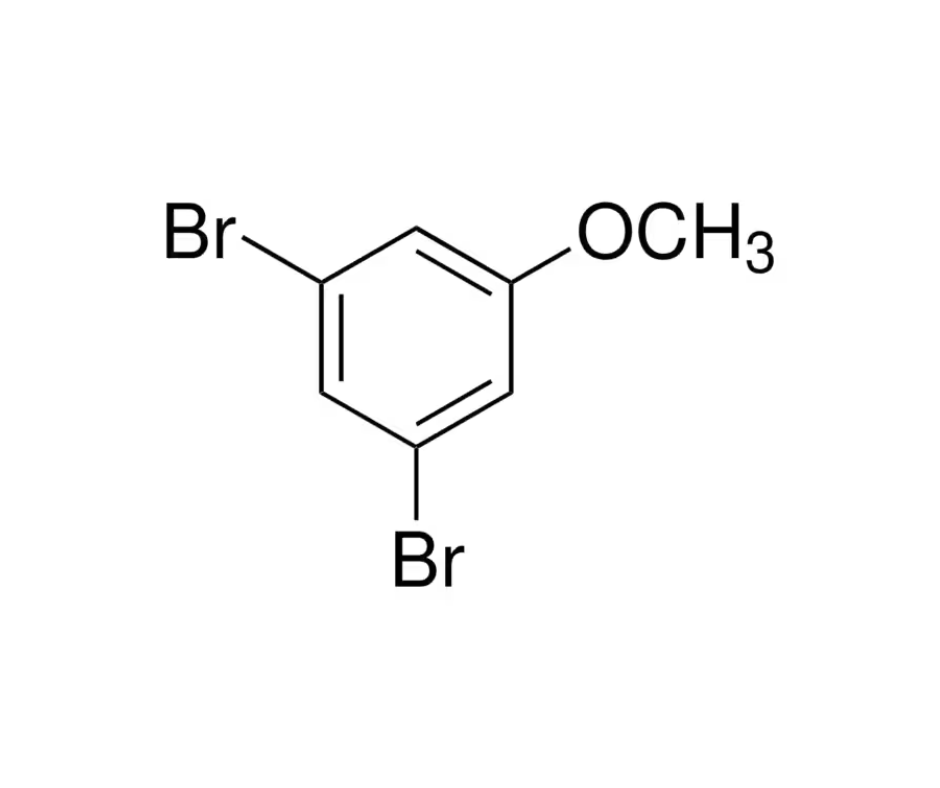 image de la molécule 3,5-Dibromoanisole