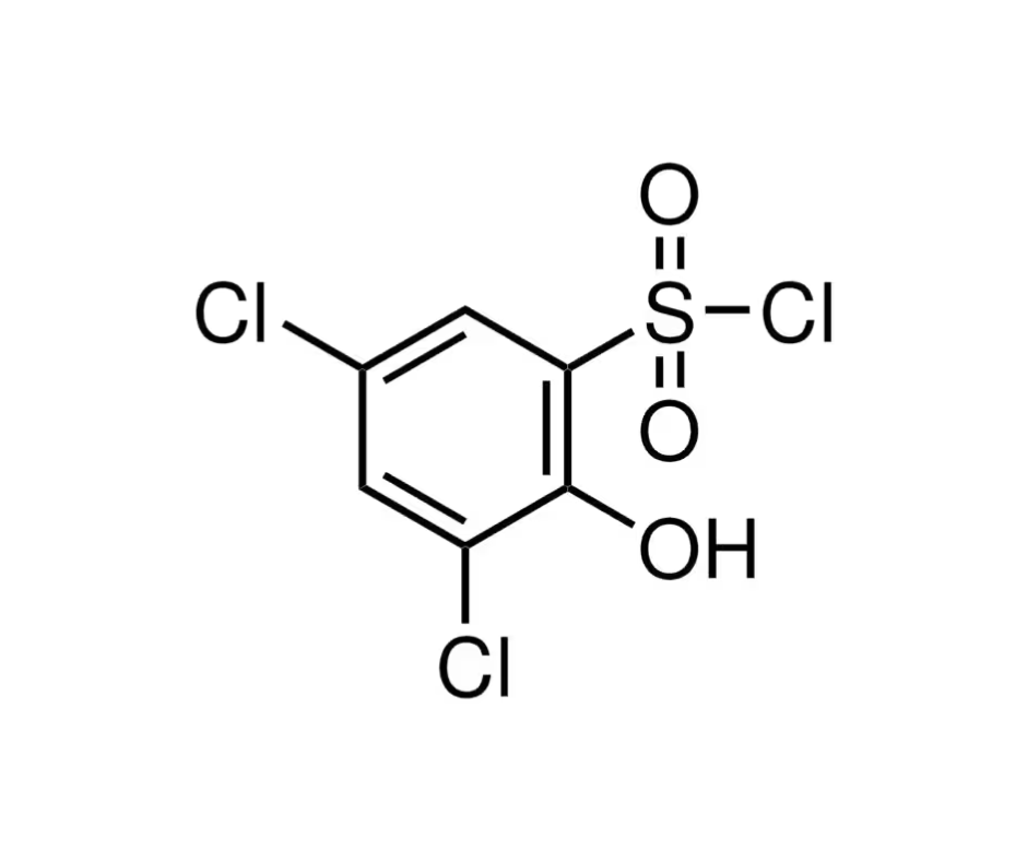 image de la molécule 3,5-Dichloro-2-hydroxybenzenesulfonyl chloride
