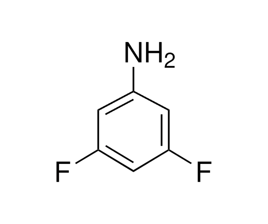 image de la molécule 3,5-Difluoroaniline