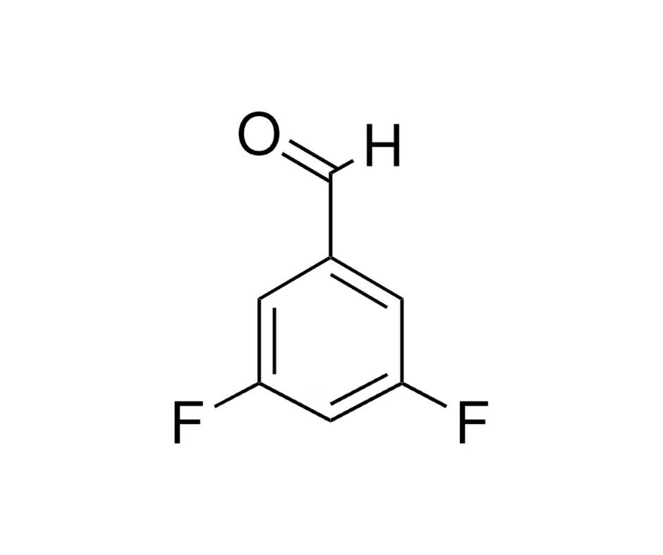 image de la molécule 3,5-Difluorobenzaldehyde
