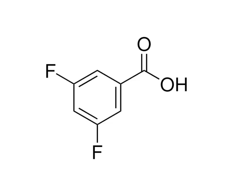 image de la molécule 3,5-Difluorobenzoic acid