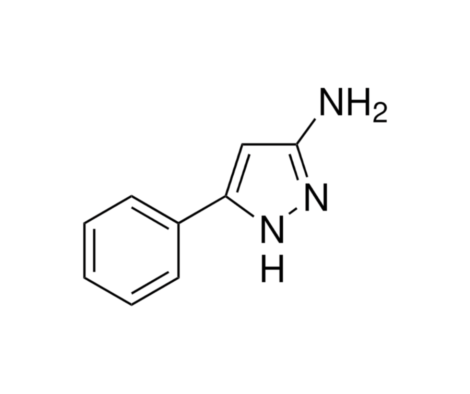 image de la molécule 3-Amino-5-phenylpyrazole
