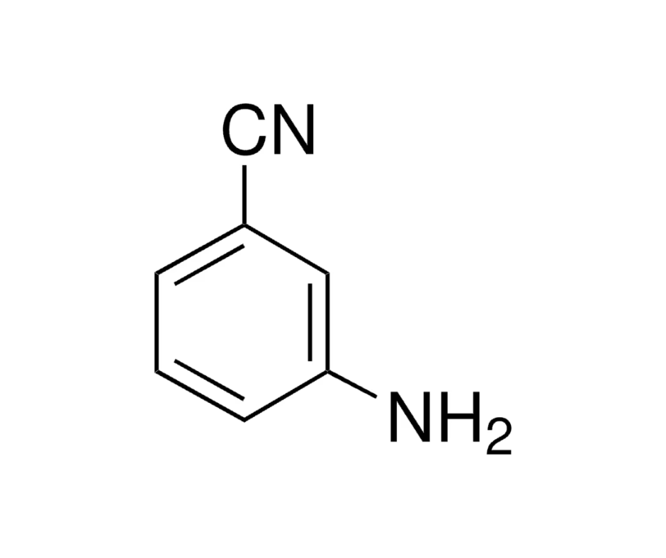 image de la molécule 3-Aminobenzonitrile