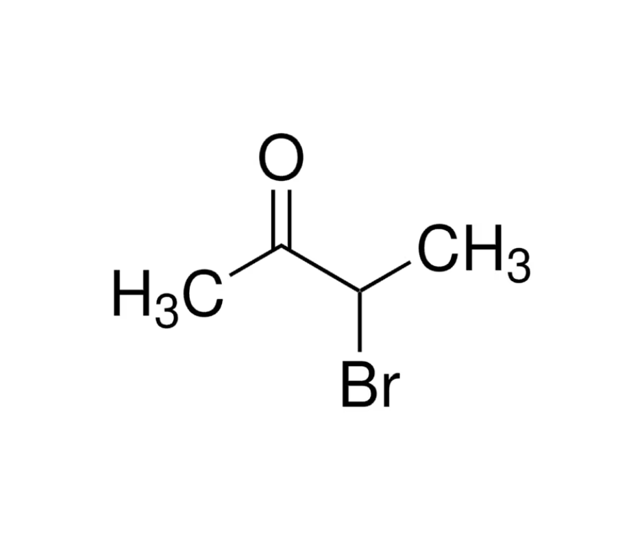 image de la molécule 3-Bromo-2-butanone