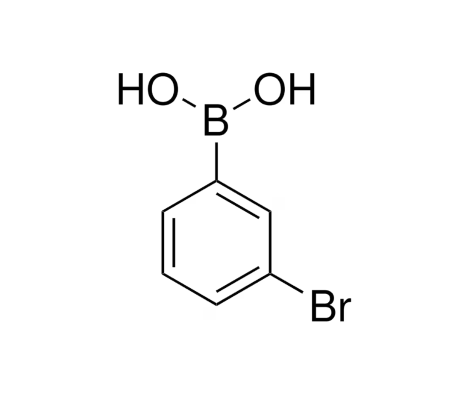 image de la molécule 3-Bromophenylboronic acid