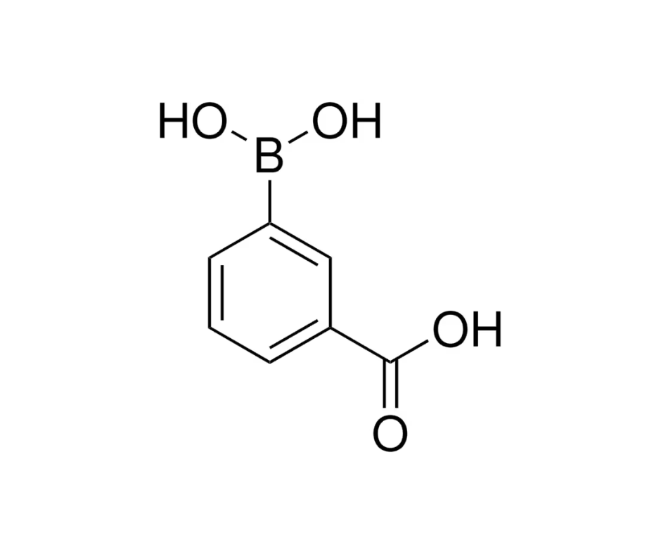 image de la molécule 3-Carboxyphenylboronic acid