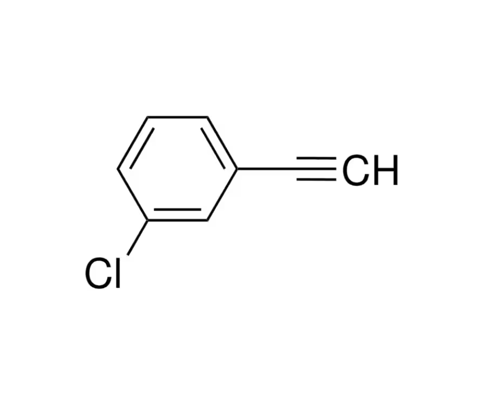 image de la molécule 3-Chloro-1-ethynylbenzene