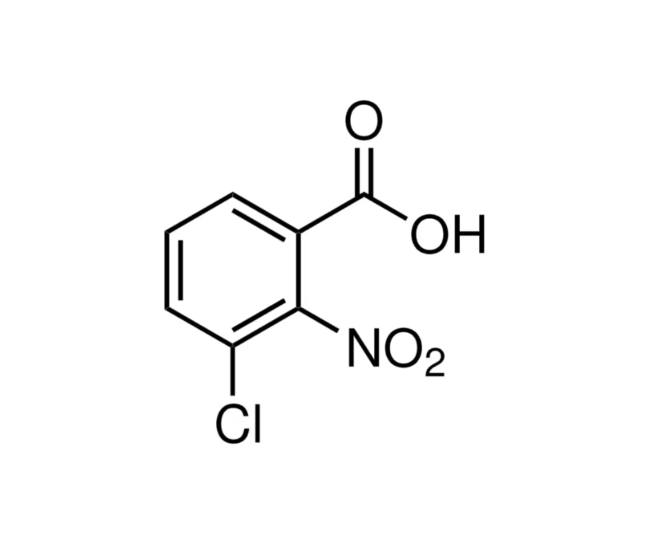 image de la molécule 3-Chloro-2-nitrobenzoic acid
