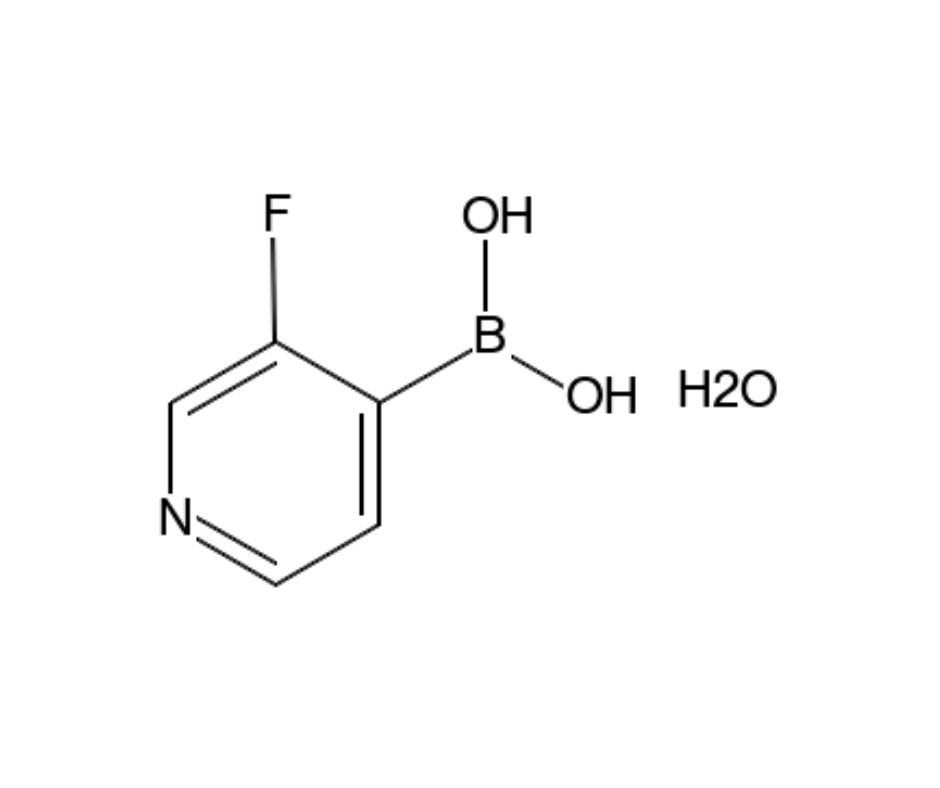 image de la molécule 3-Fluoro-4-pyridineboronic acid hydrate