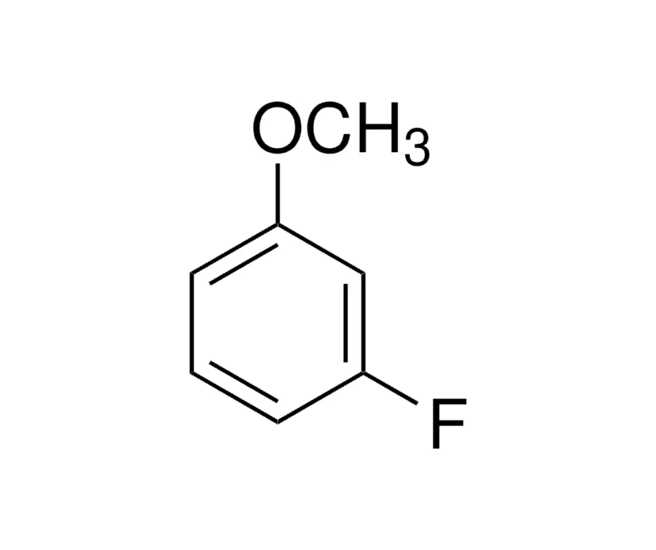image de la molécule 3-Fluoroanisole