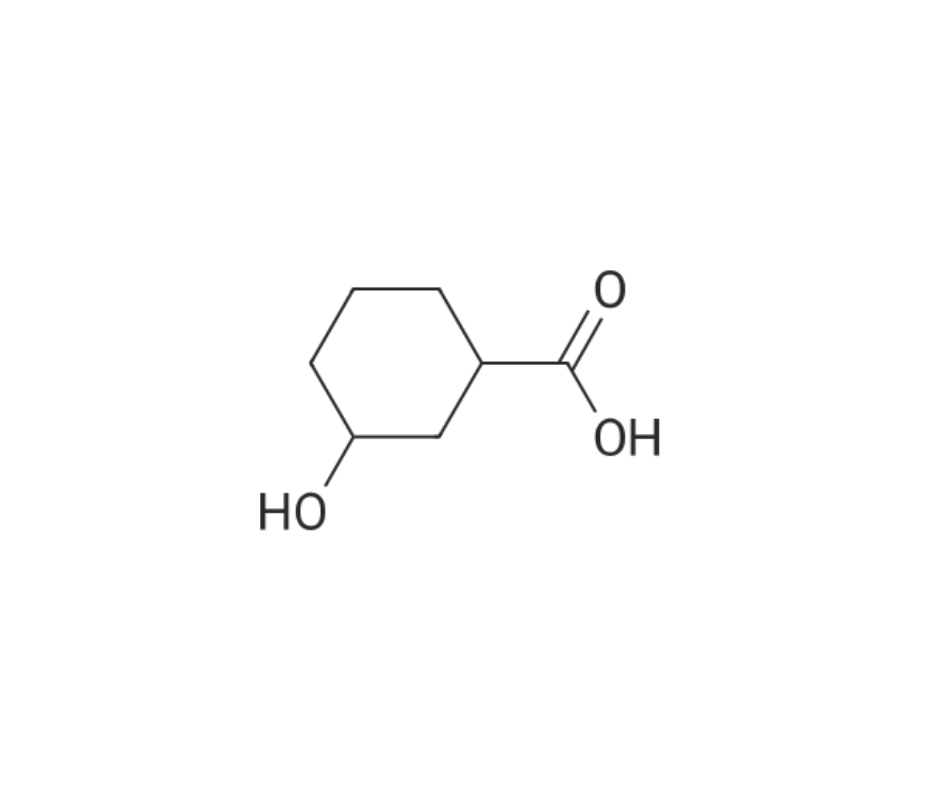 image de la molécule 3-Hydroxycyclohexanecarboxylic acid