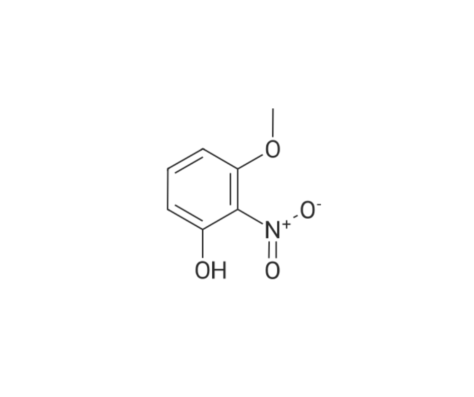 image de la molécule 3-Methoxy-2-nitrophenol
