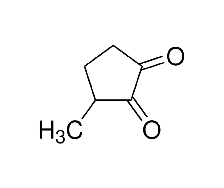 image de la molécule 3-Methyl-1,2-cyclopentanedione