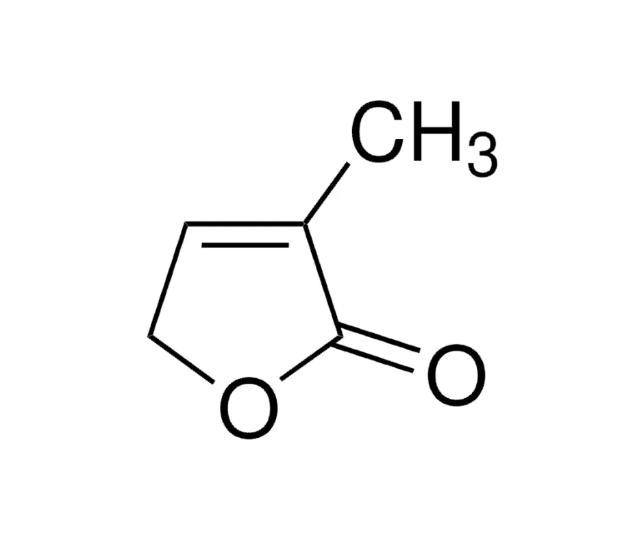 image de la molécule 3-Methyl-2(5H)-furanone