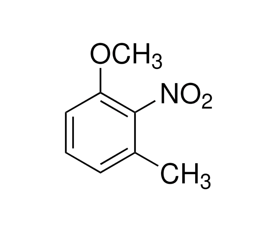 image de la molécule 3-Methyl-2-nitroanisole