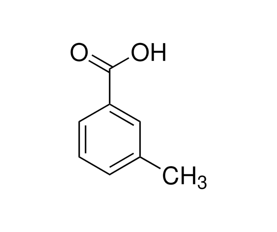 image de la molécule 3-Methylbenzoic acid