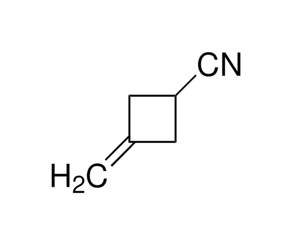 image de la molécule 3-Methylenecyclobutanecarbonitrile
