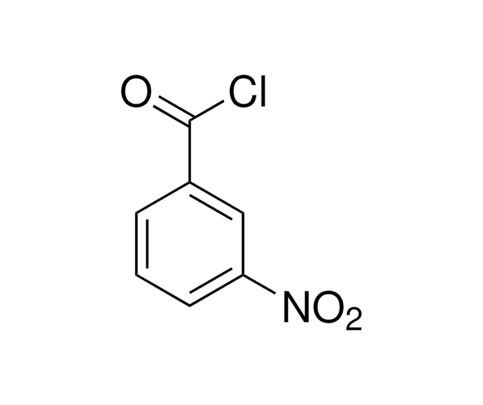 image de la molécule 3-Nitrobenzoyl chloride