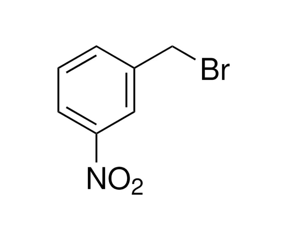 image de la molécule 3-Nitrobenzyl bromide