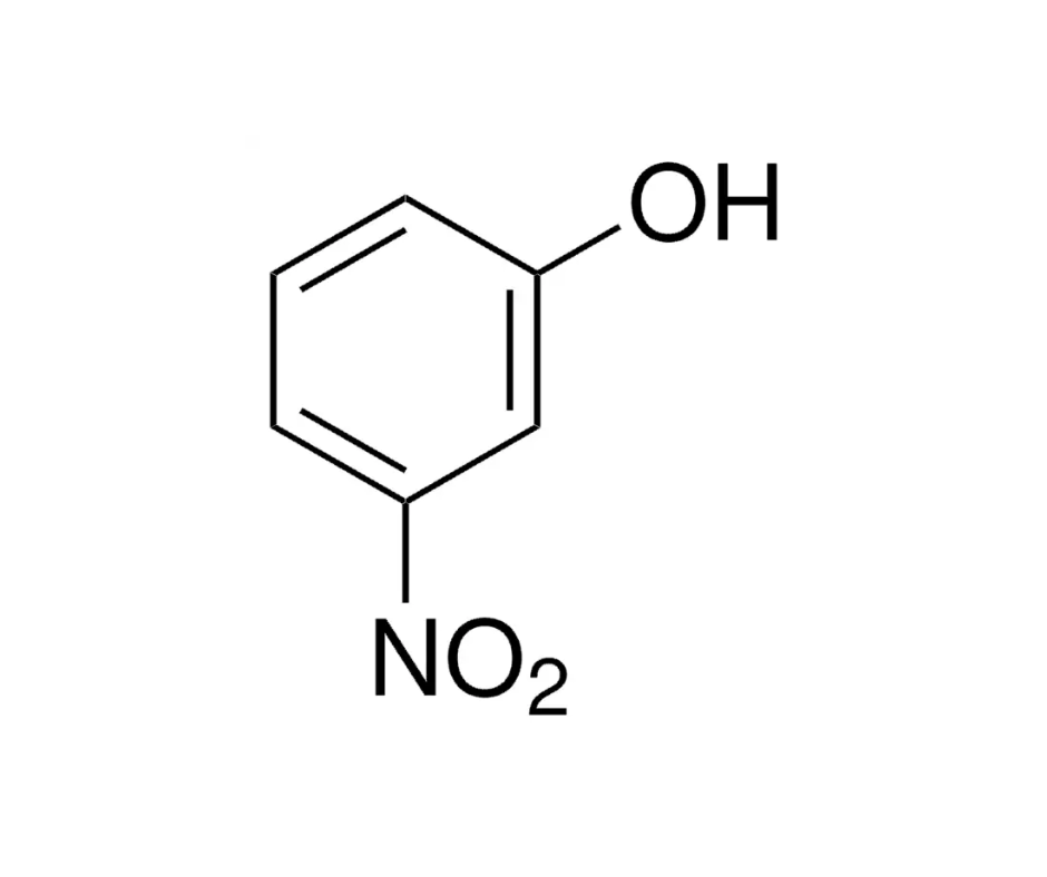image de la molécule 3-Nitrophenol