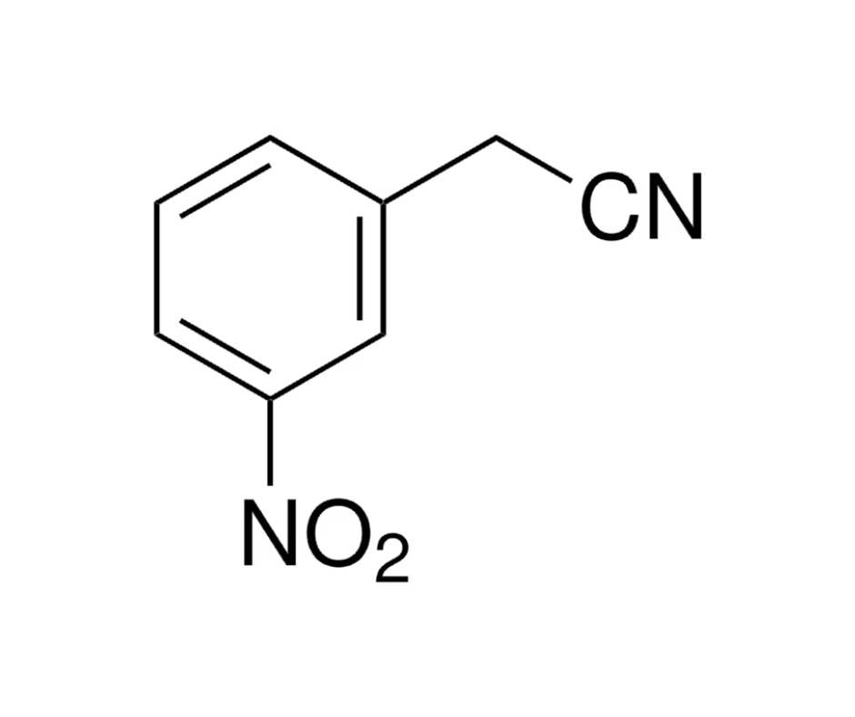 image de la molécule 3-Nitrophenylacetonitrile