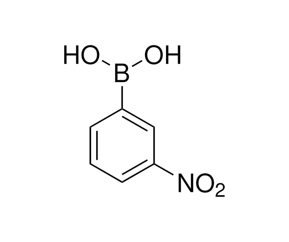 image de la molécule 3-Nitrophenylboronic acid