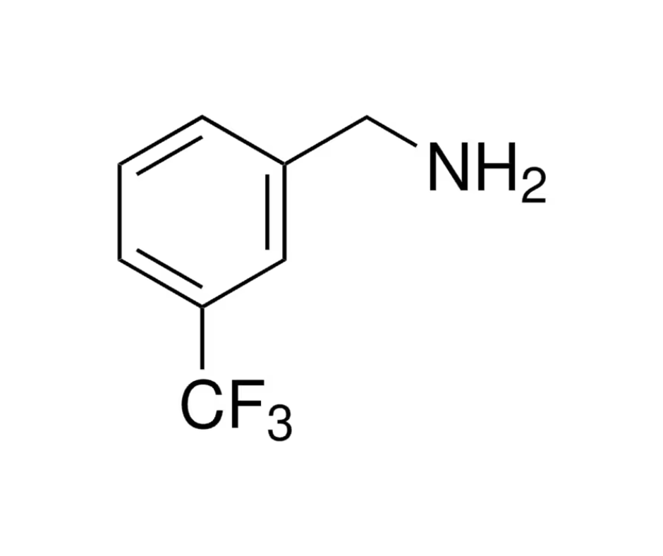 image de la molécule 3-(Trifluoromethyl)benzylamine