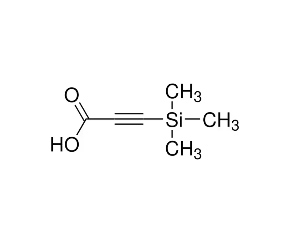 image de la molécule 3-(Trimethylsilyl)propynoic acid
