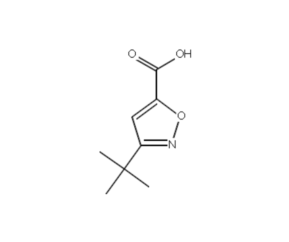 image de la molécule 3-(tert-Butyl)isoxazole-5-carboxylic acid