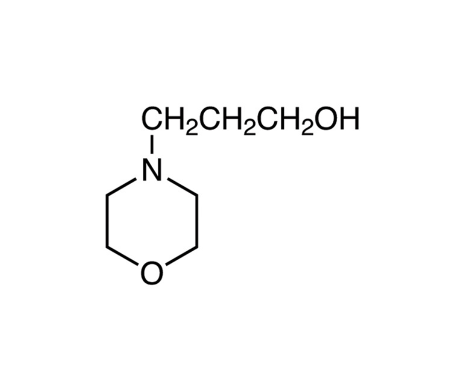 image de la molécule 4-(3-Hydroxypropyl)morpholine