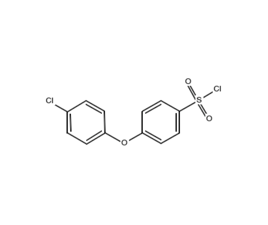 image de la molécule 4-(4-Chlorophenoxy)benzenesulfonyl chloride
