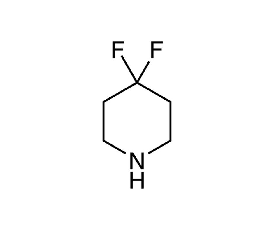 image de la molécule 4,4-Difluoropiperidine