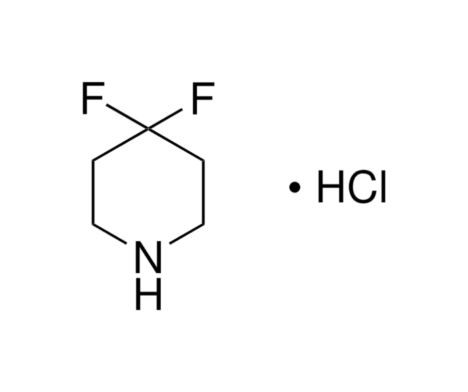 image de la molécule 4,4-Difluoropiperidine hydrochloride
