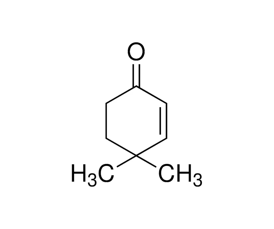 image de la molécule 4,4-Dimethyl-2-cyclohexen-1-one