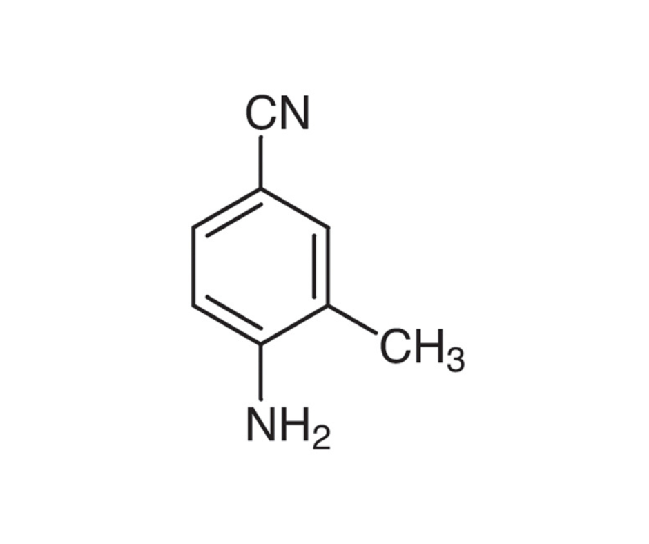 image de la molécule 4-Amino-3-methylbenzonitrile