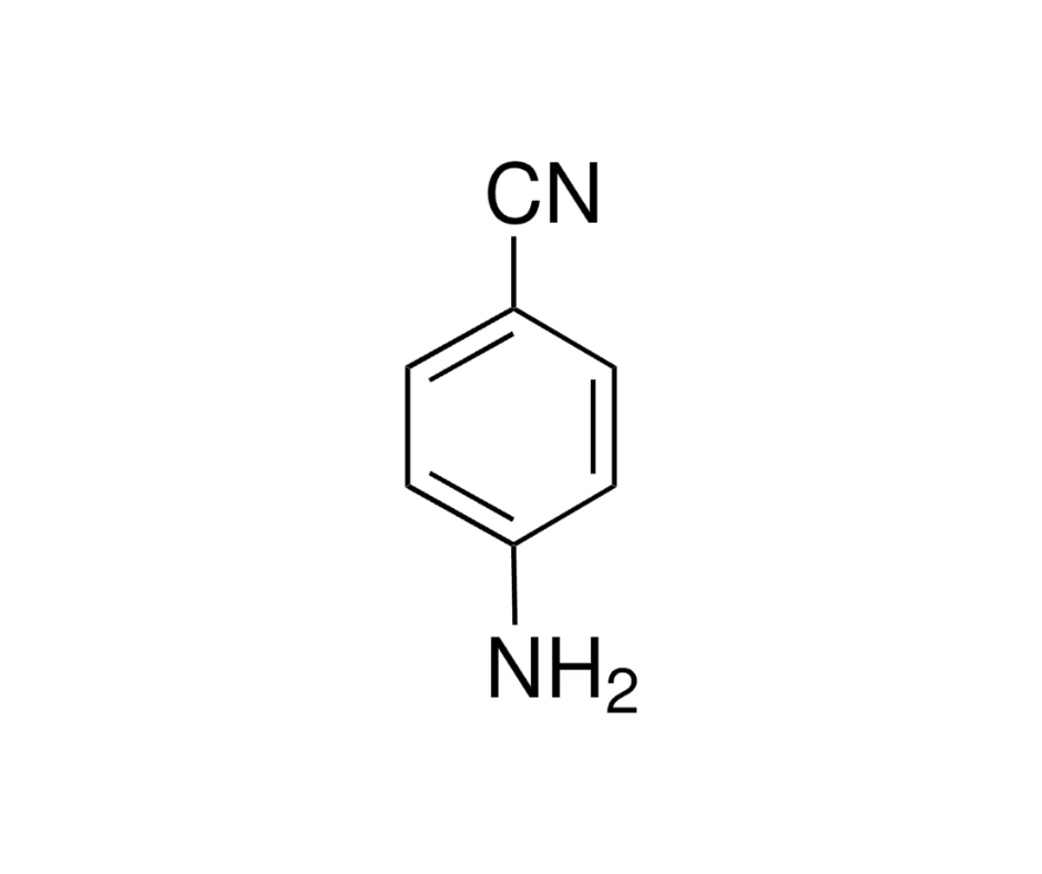 image de la molécule 4-Aminobenzonitrile